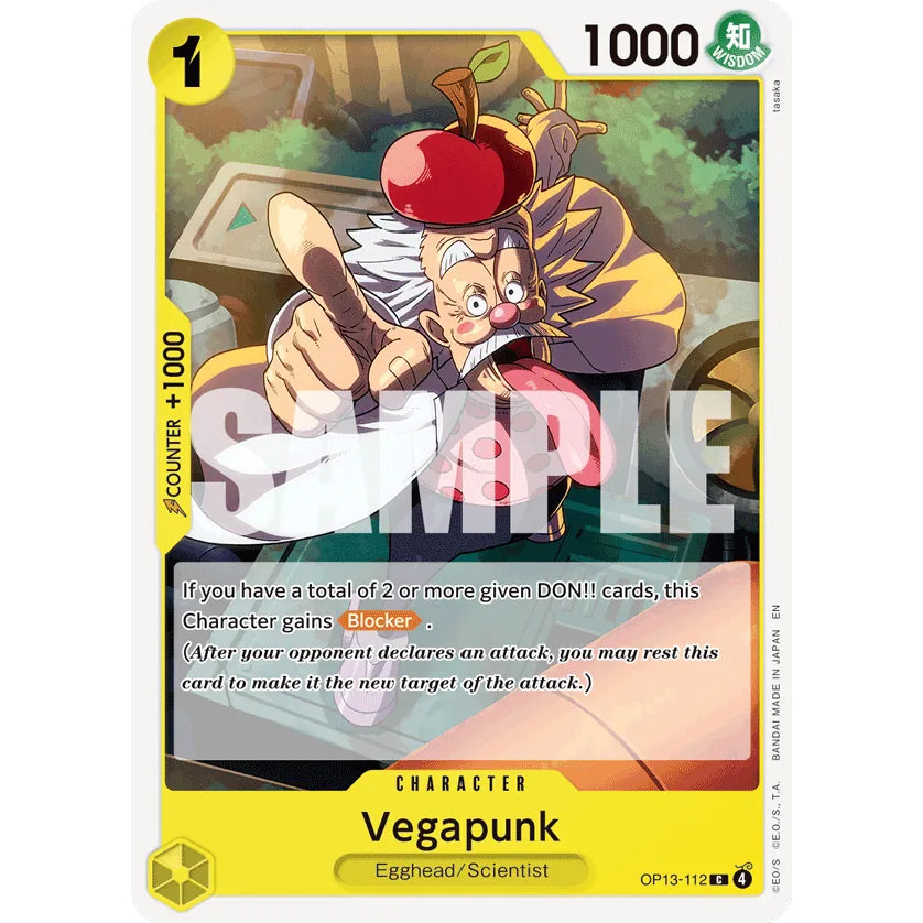 OPCG [OP13-112 C] Vegapunk