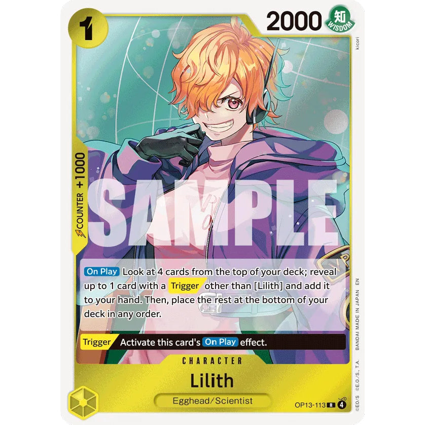 OPCG [OP13-113 R] Lilith