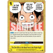 OPCG [OP13-116 UC] The One Who Is the Most Free Is the Pirate King!!!