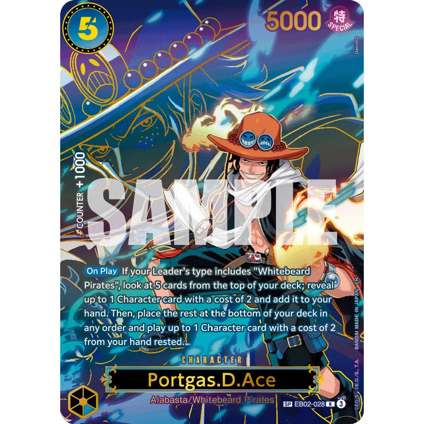 OPCG [OP13-EB02-028 R] Portgas.D.Ace (SP)
