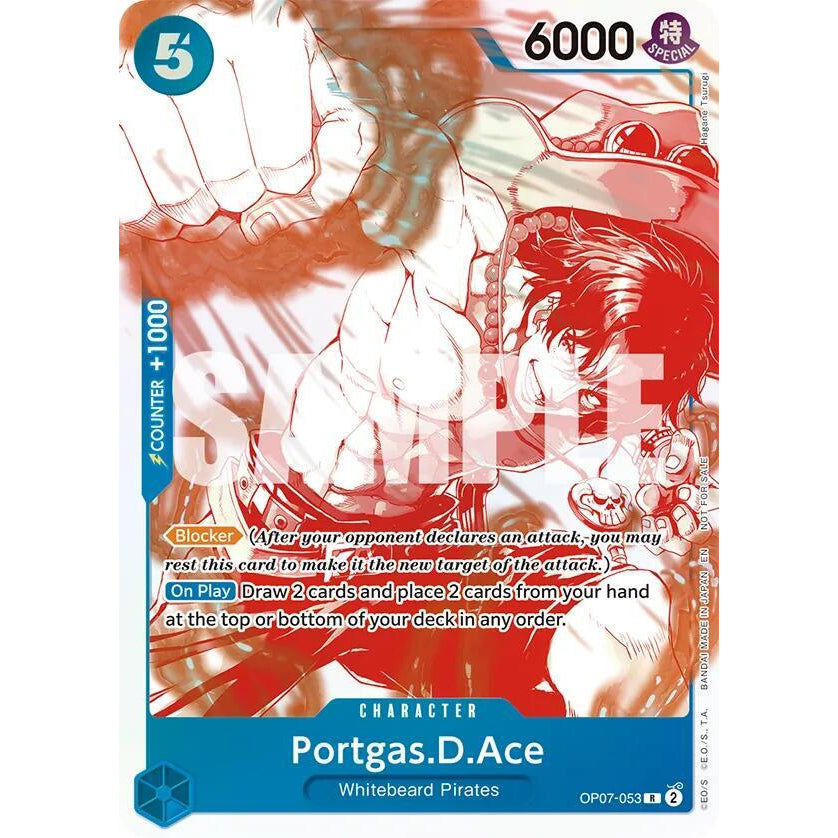 OPCG [OP13-OP07-053 R] Portgas.D.Ace (3rd Anniversary Treasure Campaign Pack)