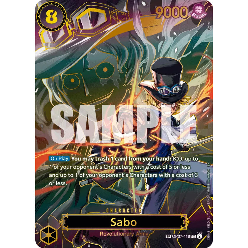 OPCG [OP13-OP07-118 SEC] Sabo (SP)