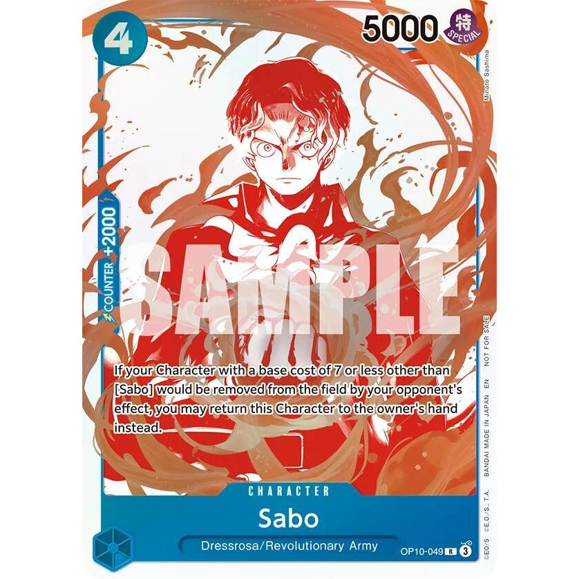 OPCG [OP13-OP10-049 R] Sabo (3rd Anniversary Treasure Campaign Pack)