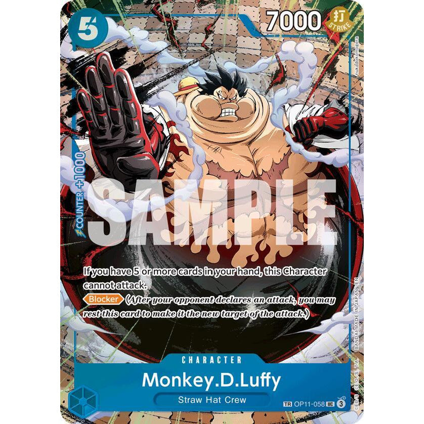OPCG [OP13-OP11-058 TR] Monkey.D.Luffy (TR)