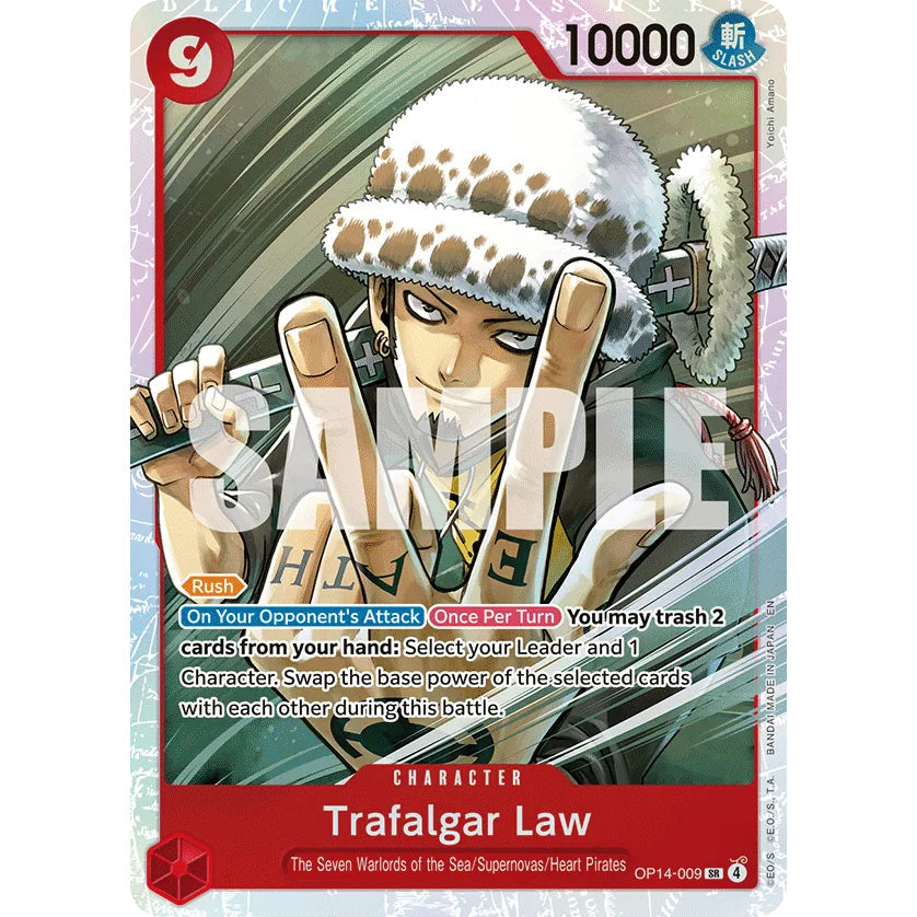OPCG [OP14-009 SR] Trafalgar Law