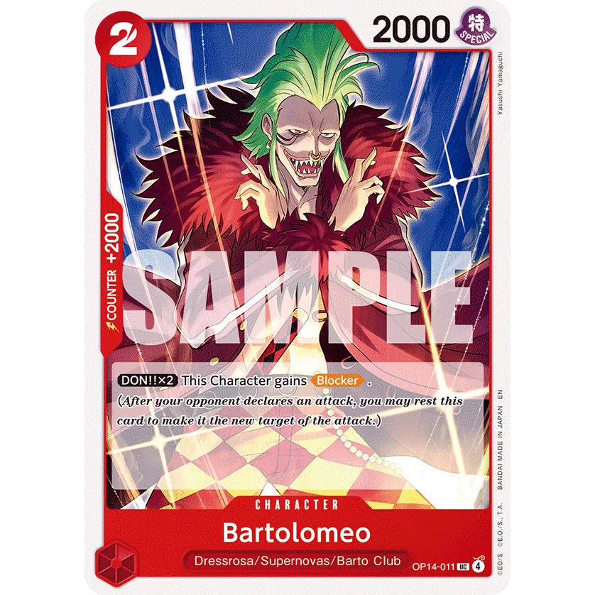 OPCG [OP14-011 UC] Bartolomeo