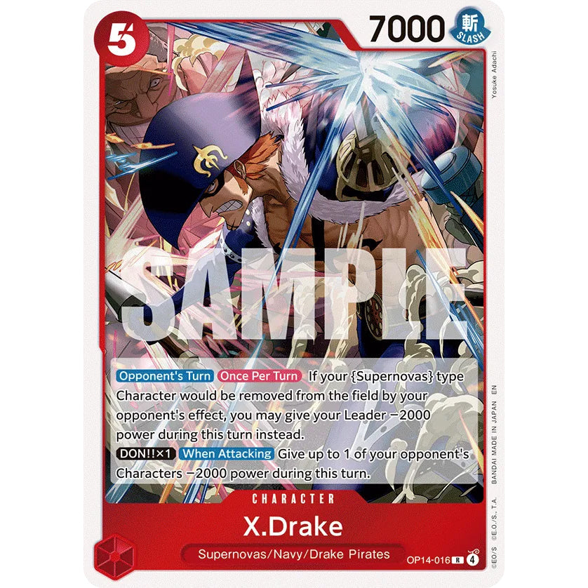 OPCG [OP14-016 R] X.Drake