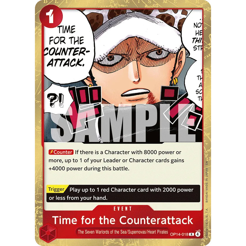 OPCG [OP14-018 R] Time for the Counterattack