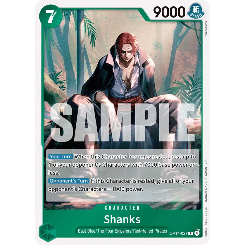 OPCG [OP14-027 R] Shanks