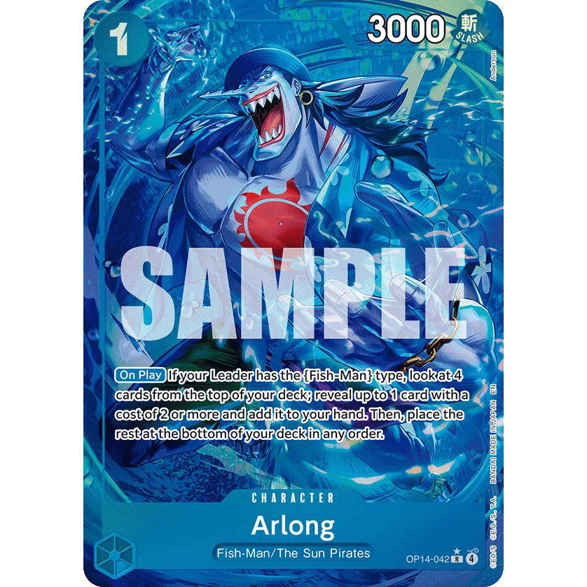 OPCG [OP14-042 R] Arlong (Alternate Art)