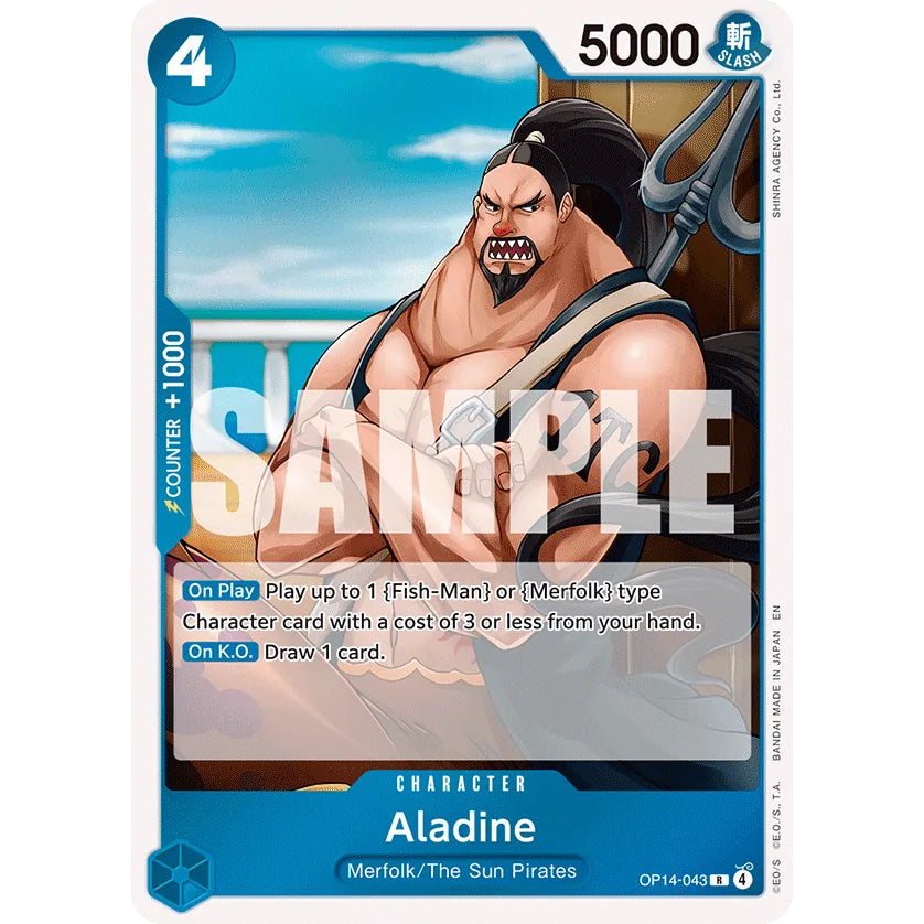 OPCG [OP14-043 R] Aladine