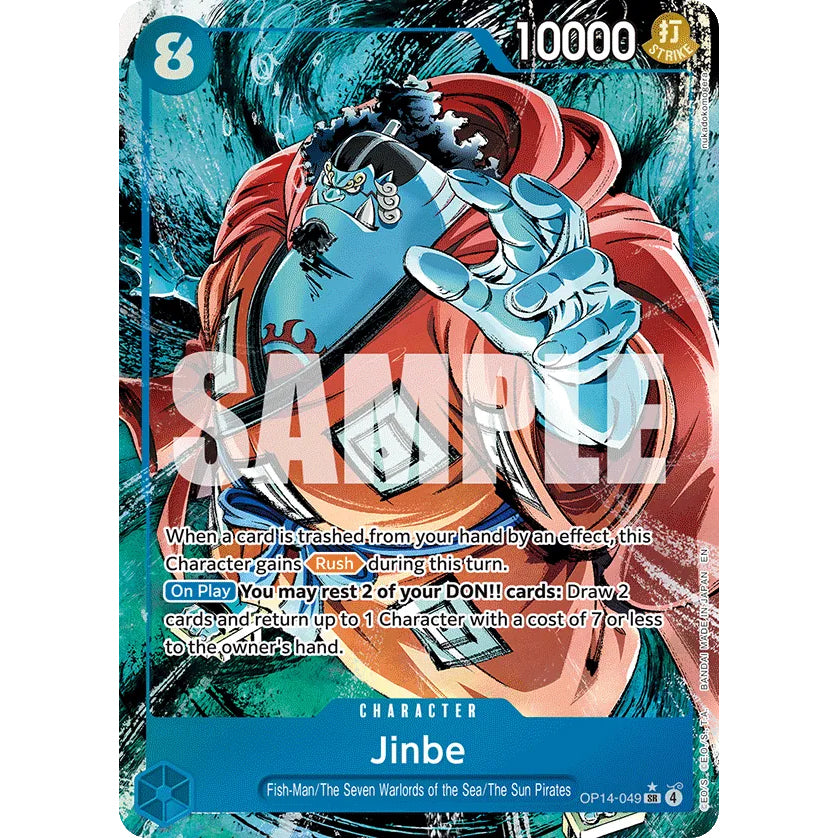 OPCG [OP14-049 SR] Jinbe (Alternate Art)
