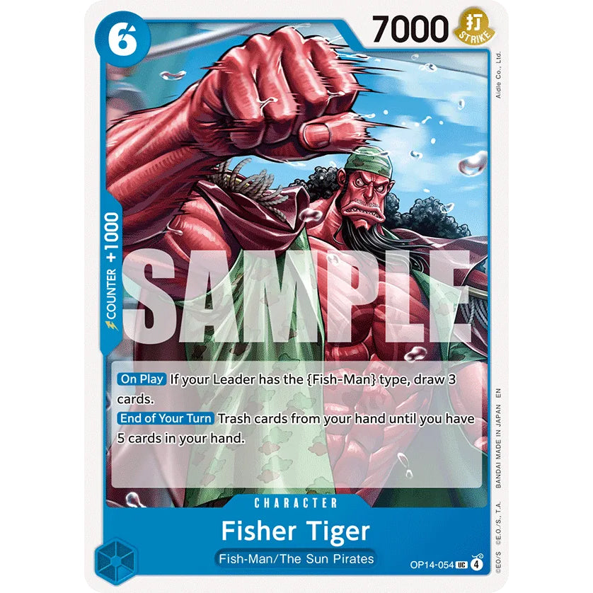 OPCG [OP14-054 UC] Fisher Tiger