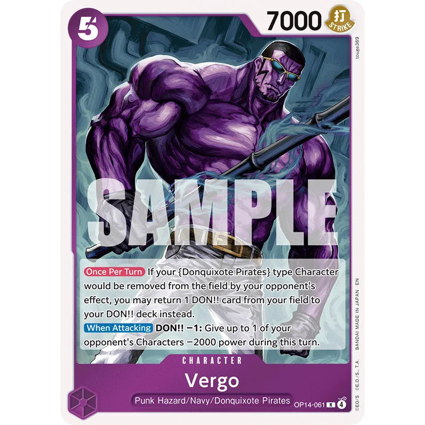 OPCG [OP14-061 R] Vergo
