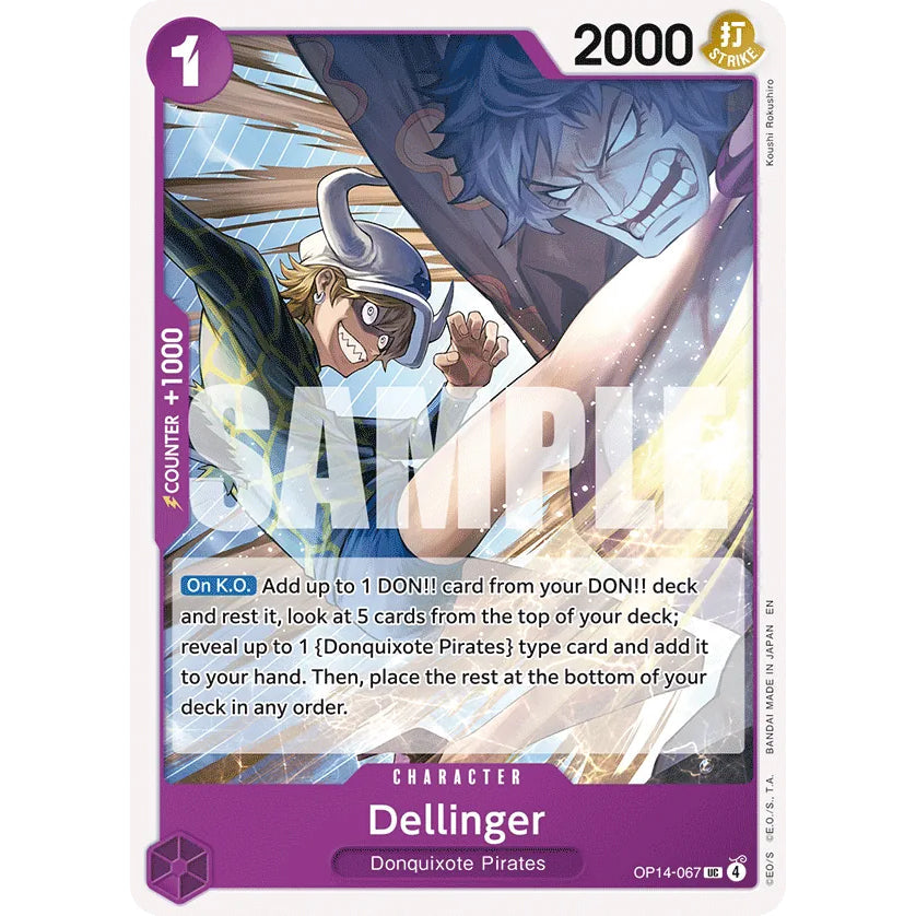 OPCG [OP14-067 UC] Dellinger
