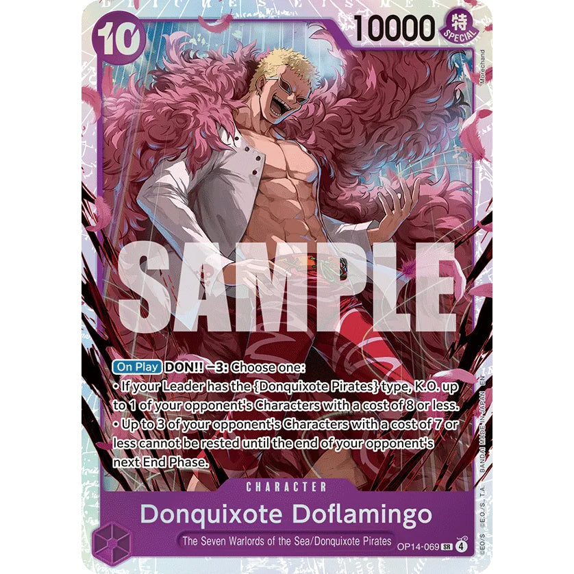 OPCG [OP14-069 SR] Donquixote Doflamingo