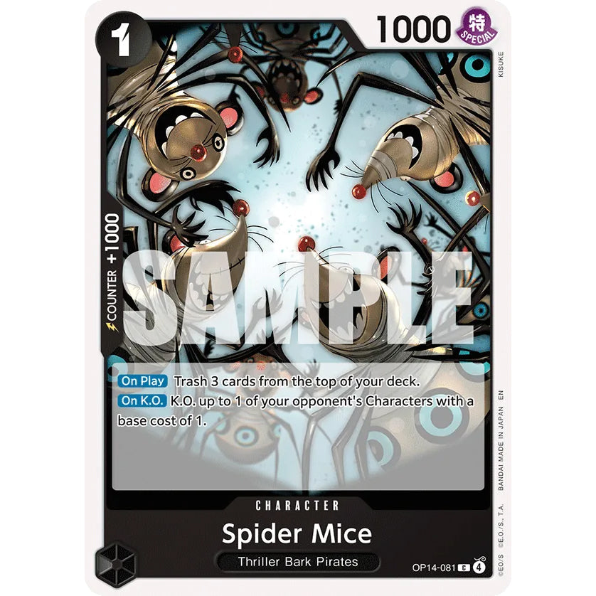 OPCG [OP14-081 C] Spider Mice