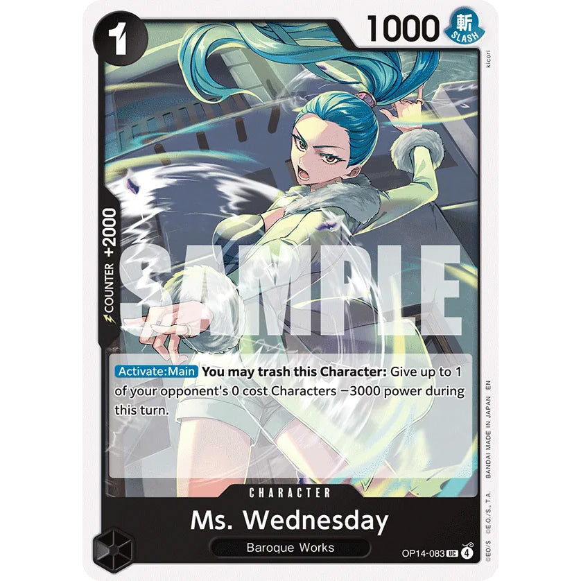 OPCG [OP14-083 UC] Ms. Wednesday