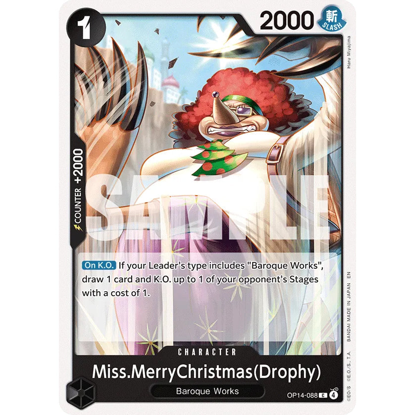 OPCG [OP14-088 C] Miss.MerryChristmas(Drophy)