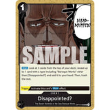 OPCG [OP14-099 UC] Disappointed?