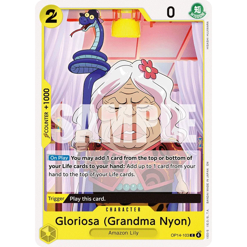 OPCG [OP14-103 C] Gloriosa (Grandma Nyon)