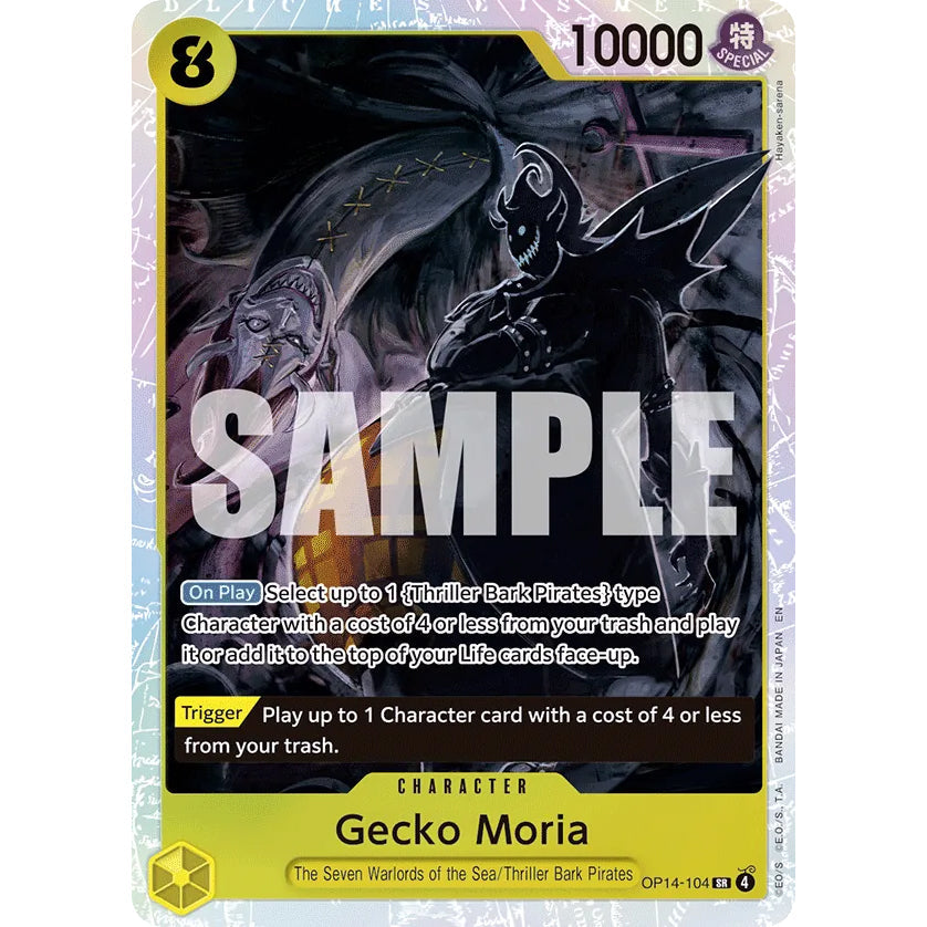 OPCG [OP14-104 SR] Gecko Moria