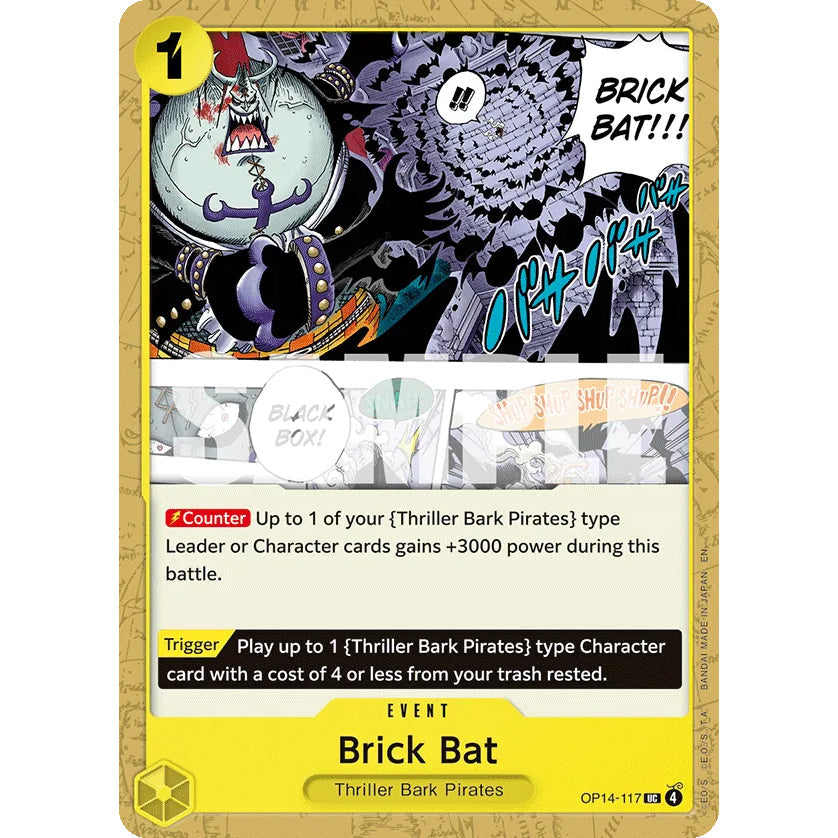 OPCG [OP14-117 UC] Brick Bat