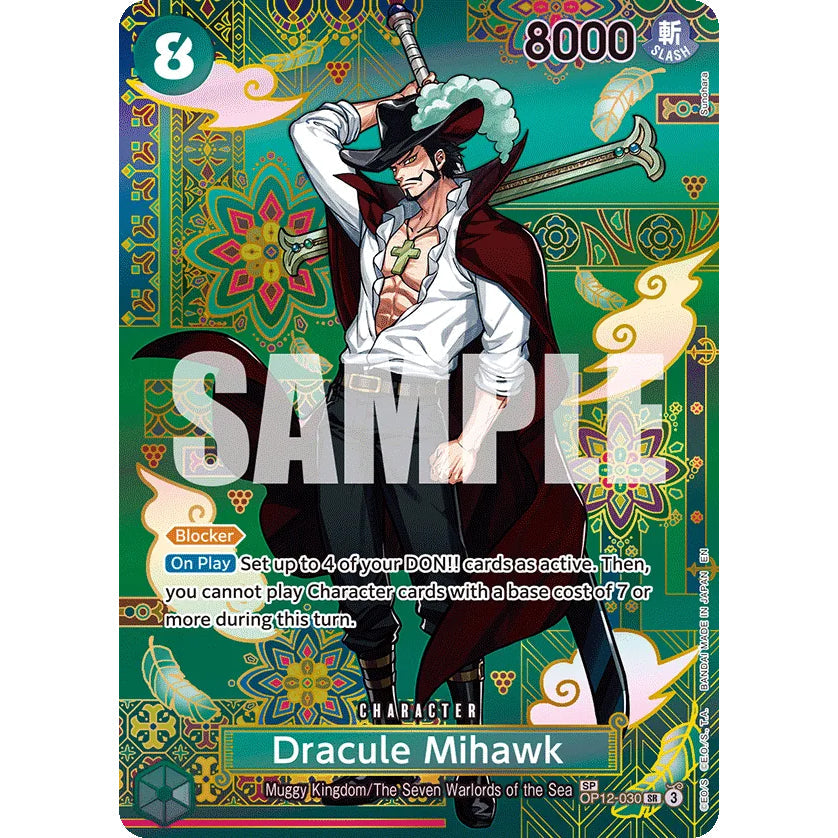 OPCG [OP14-OP12-030 SR] Dracule Mihawk (SP)