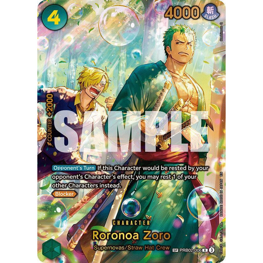 OPCG [OP14-PRB02-006 R] Roronoa Zoro (SP)