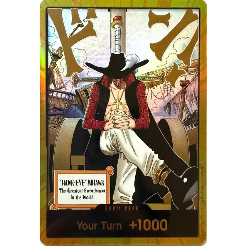 OPCG [OP14-000] DON!! (Dracule Mihawk) (Gold)