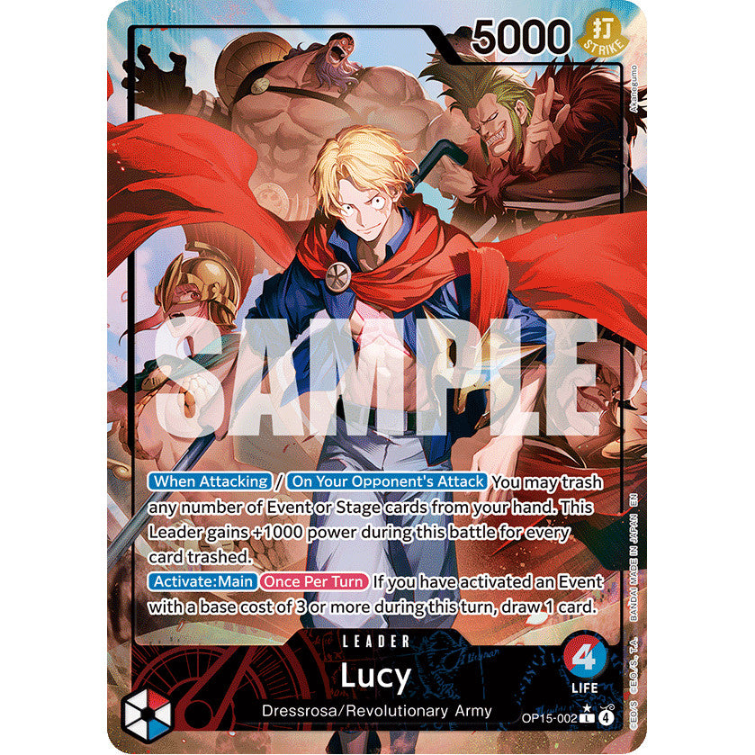 OPCG [OP15-002 L] Lucy (Alternate Art)