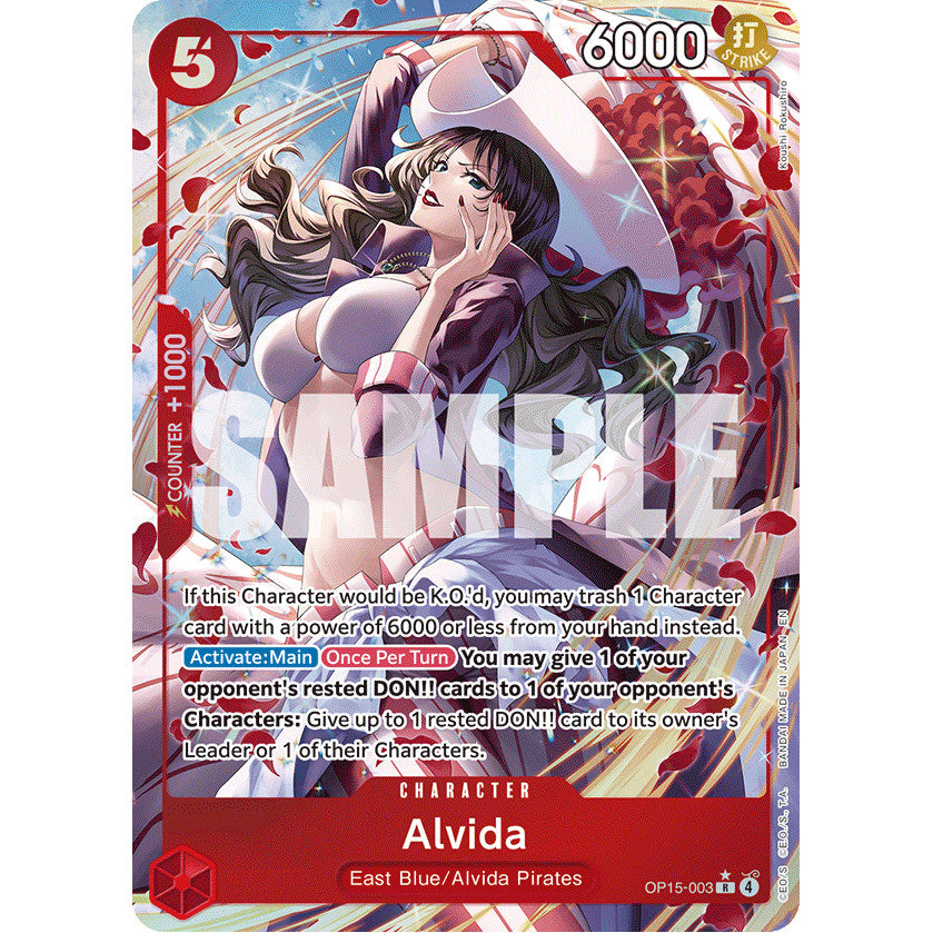 OPCG [OP15-003 R] Alvida (Alternate Art)