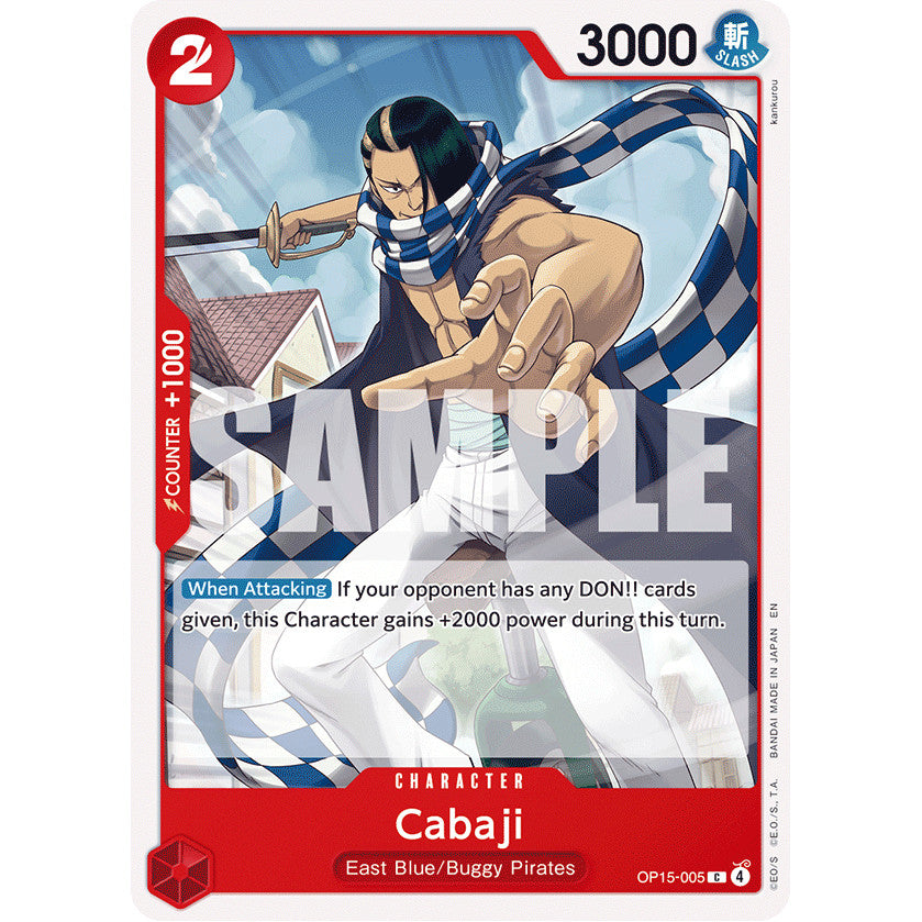OPCG [OP15-005 C] Cabaji