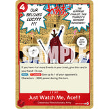 OPCG [OP15-021 UC] Just Watch Me, Ace!!!