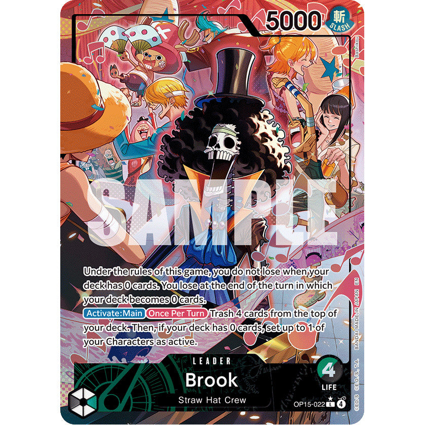 OPCG [OP15-022 L] Brook (Alternate Art)