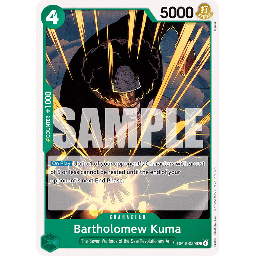 OPCG [OP15-029 C] Bartholomew Kuma