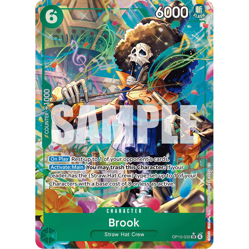 OPCG [OP15-032 SR] Brook (Alternate Art)