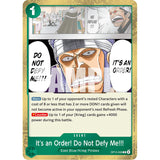 OPCG [OP15-038 R] It's an Order! Do Not Defy Me!!!