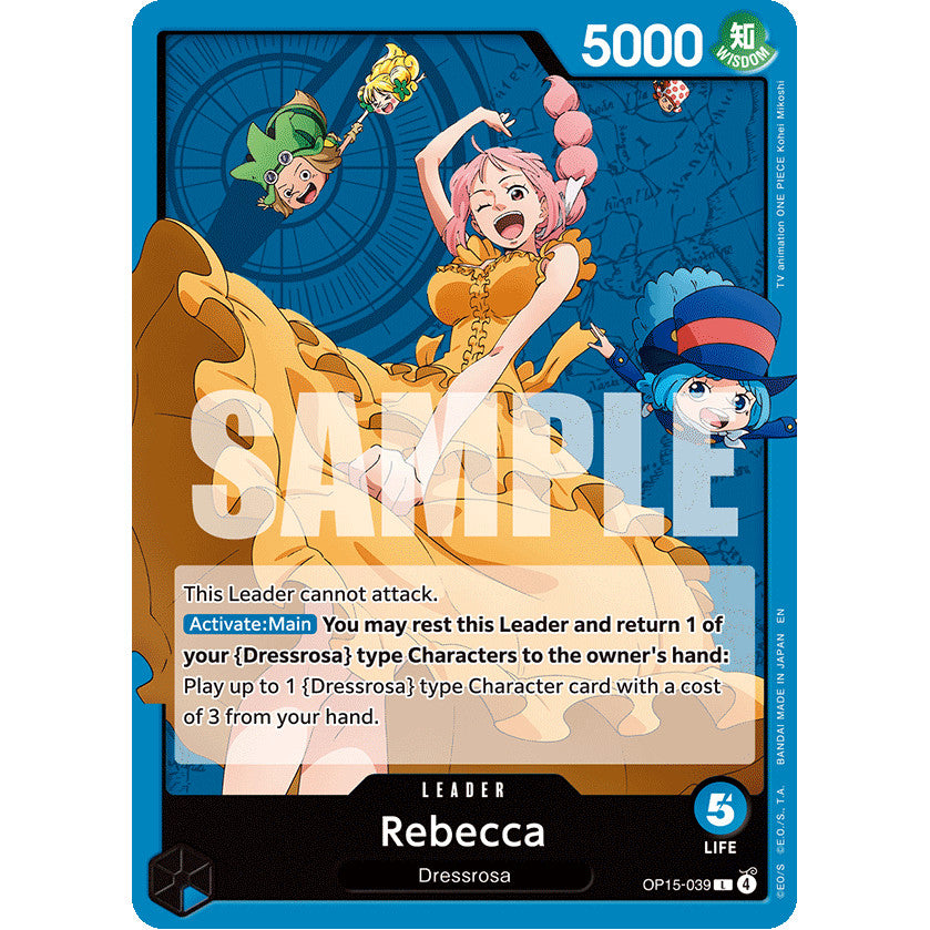 OPCG [OP15-039 L] Rebecca