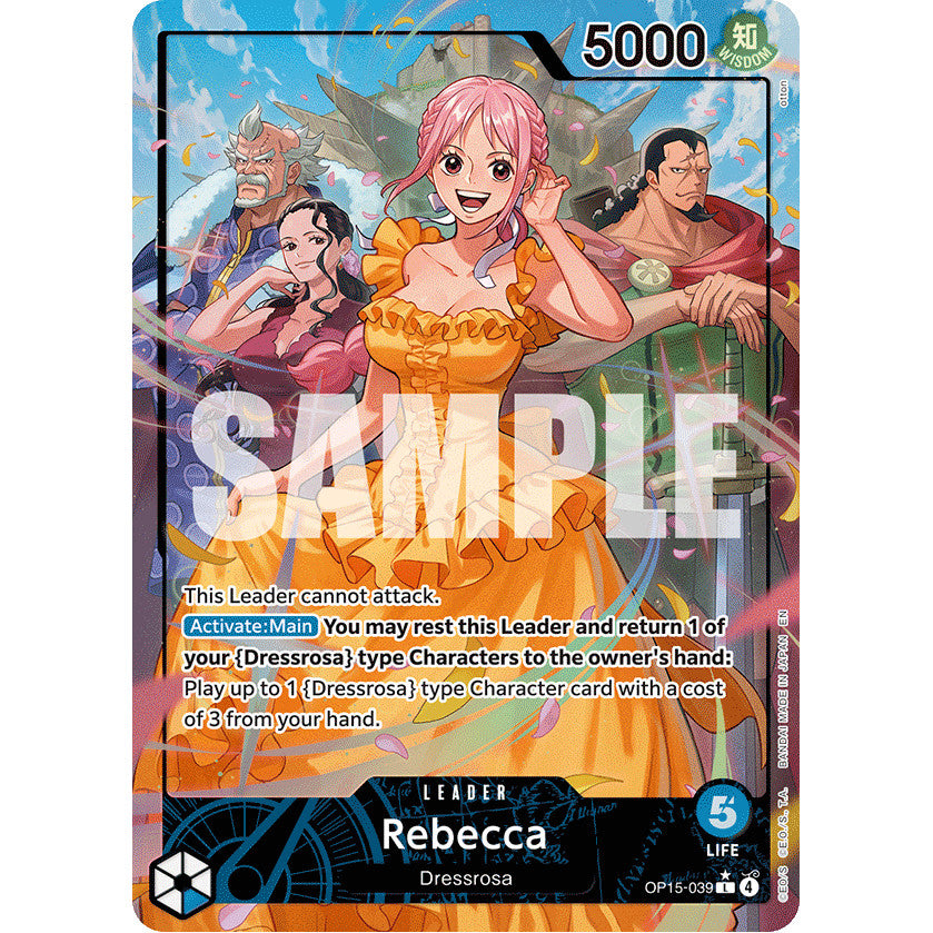 OPCG [OP15-039 L] Rebecca (Alternate Art)