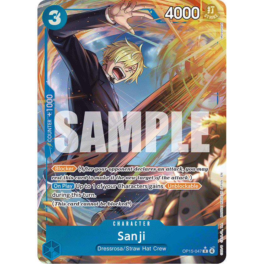OPCG [OP15-047 R] Sanji (Alternate Art)