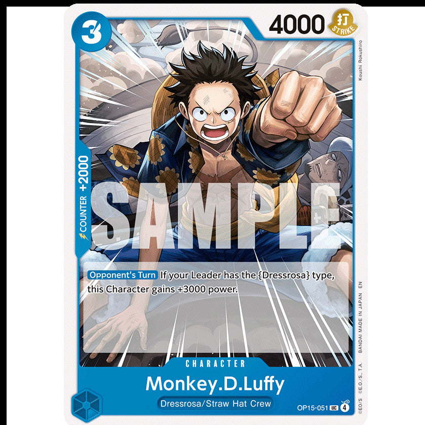 OPCG [OP15-051 UC] Monkey.D.Luffy