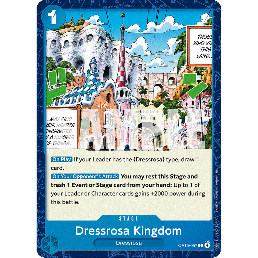OPCG [OP15-057 C] Dressrosa Kingdom
