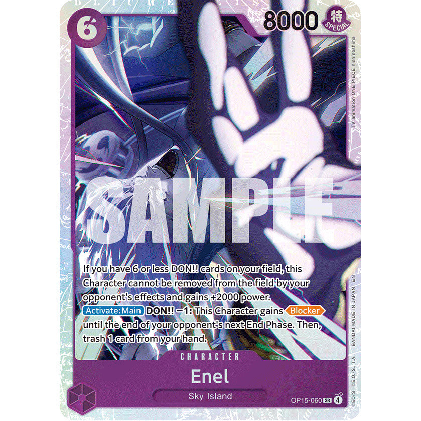 OPCG [OP15-060 SR] Enel
