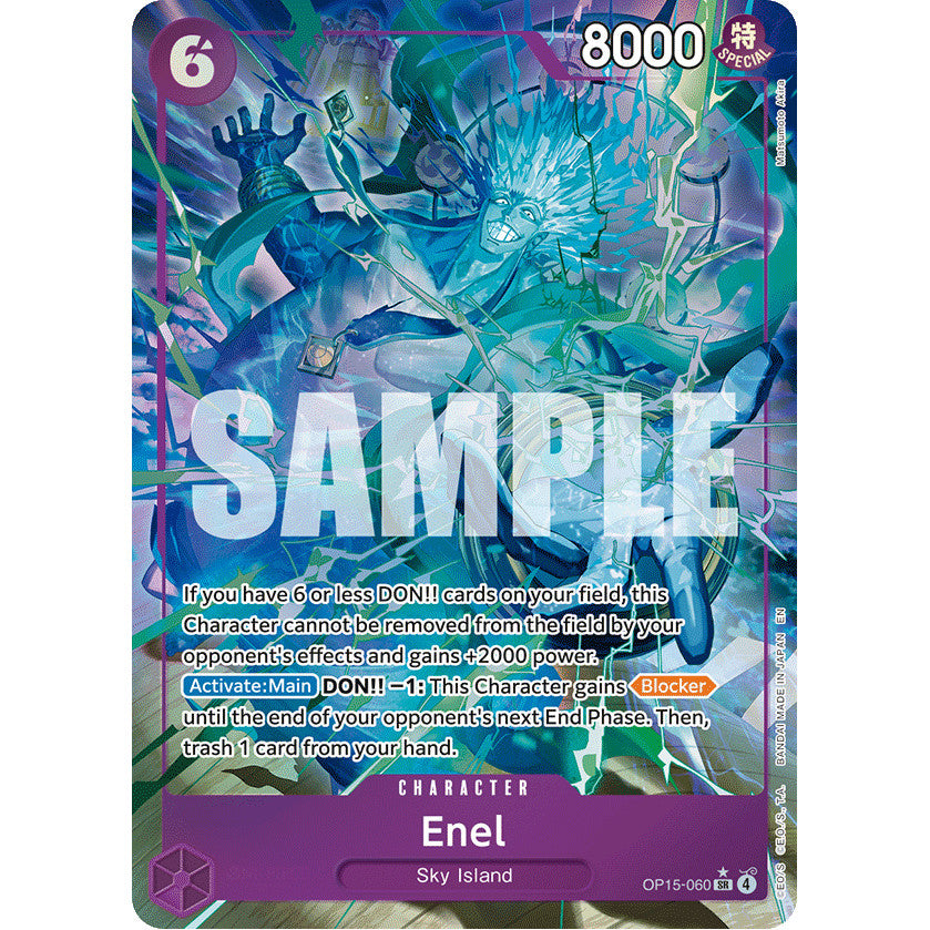 OPCG [OP15-060 SR] Enel (Alternate Art)