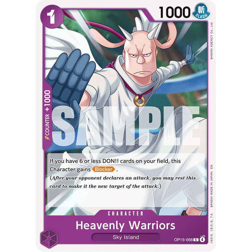 OPCG [OP15-068 C] Heavenly Warriors