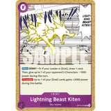 OPCG [OP15-076 UC] Lightning Beast Kitten