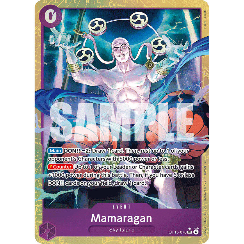 OPCG [OP15-078 SR] Mamaragan (Alternate Art)