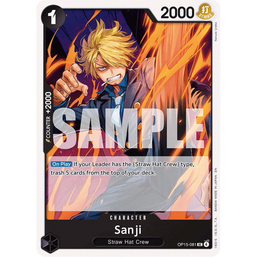 OPCG [OP15-081 UC] Sanji