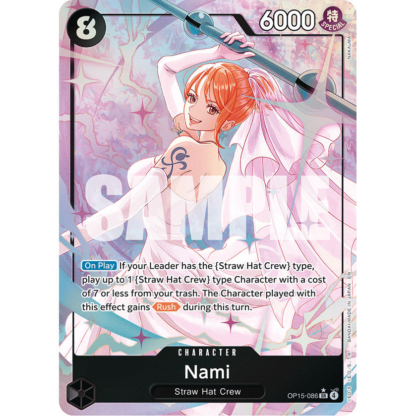 OPCG [OP15-086 SR] Nami (Alternate Art)